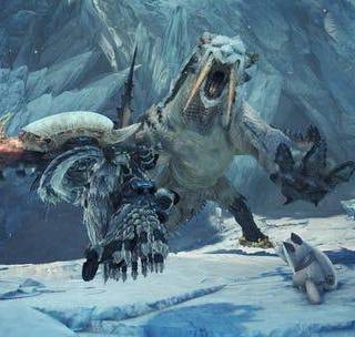 Monster Hunter World Iceborne Barioth wallpaper