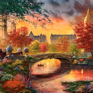 Autumn Central Park New York wallpaper