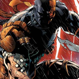 Winter Soldier vs Deathstroke wallpaper