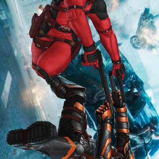 Winter Soldier vs Deathstroke wallpaper