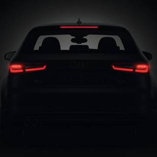 Audi headlights wallpaper