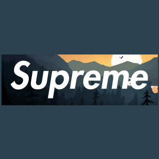 Supreme laptop wallpaper