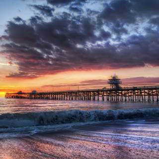 Oceanside beach wallpaper