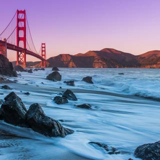 San Francisco beach wallpaper