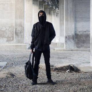 Alan Walker DJ logo wallpaper