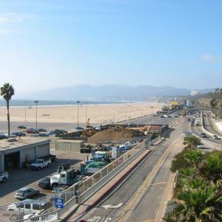 Santa Monica Beach wallpaper
