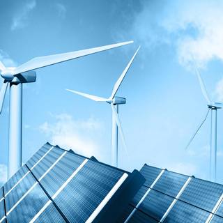 Solar energy wallpaper