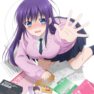 Ao-chan Can't Study! wallpaper