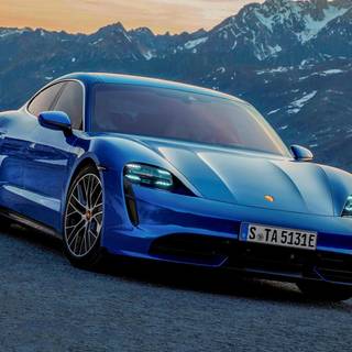 Porsche Taycan Turbo S 2019 wallpaper