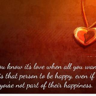 Love thoughts wallpaper