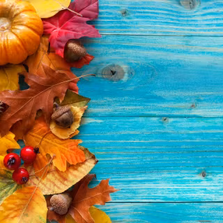 Falling leaves wallpaper