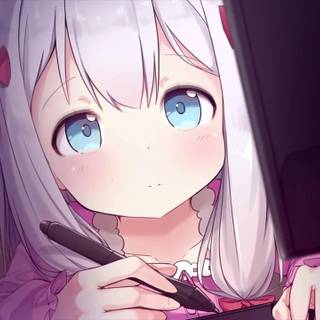 Cute cartoon girls wallpaper