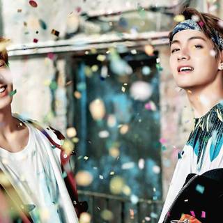 Taekook desktop wallpaper