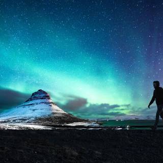 Northern Lights Acadia National Park wallpaper