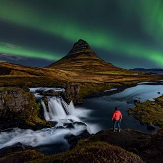 Northern Lights Acadia National Park wallpaper