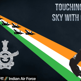 Indian Air Force logo wallpaper