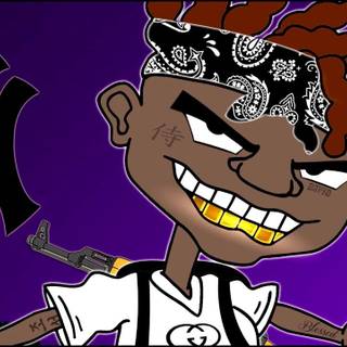 Gangsta cartoon girls wallpaper