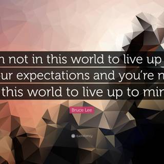 Expectations quotes wallpaper