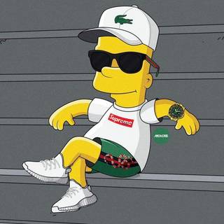 Hypebeast Bart wallpaper