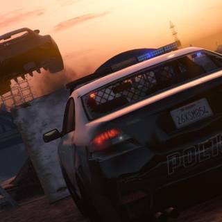 GTA police wallpaper