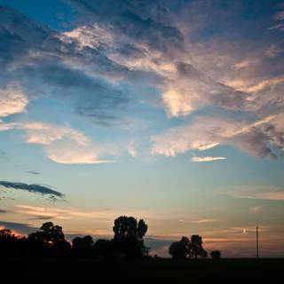 Morning twilight wallpaper