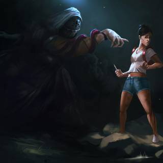 Ghost girl wallpaper