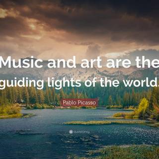 Guiding lights wallpaper