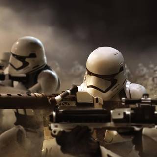 Darth Vader and Jedi Queen wallpaper