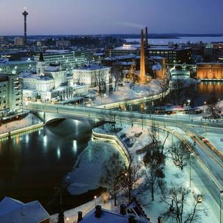 Moscow at night wallpaper