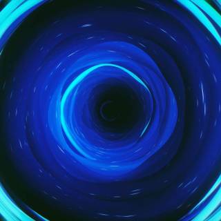 Neon waves wallpaper