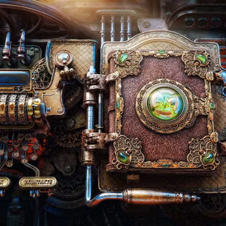 Book fantasy wallpaper