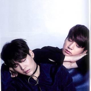 Jungkook and Suga wallpaper