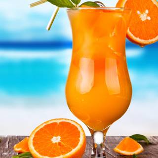 Fresh juice wallpaper