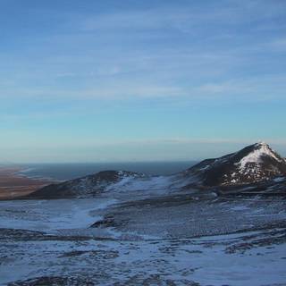 Snaefellsjokull volcano mountain Iceland wallpaper