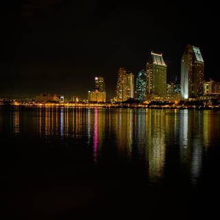 Island night wallpaper