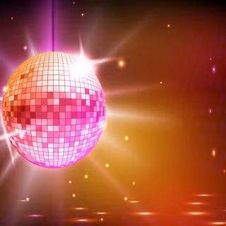 Light balls neon wallpaper