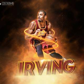 Kyrie Irving and LeBron James wallpaper