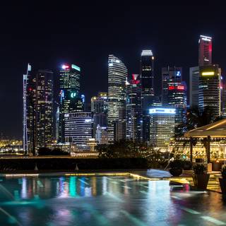 Singapore skyscrapers wallpaper