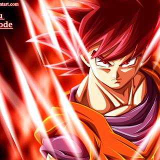 Super Saiyan God Goku wallpaper