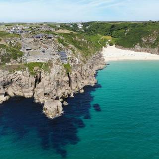 Cornwall beach wallpaper