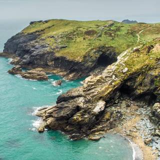 Cornwall beach wallpaper