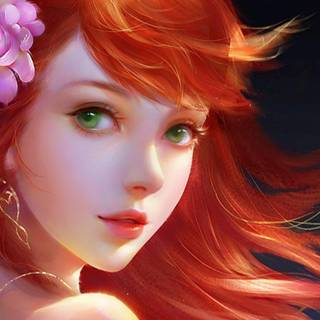 Gorgeous  fantasy girl wallpaper