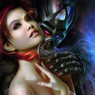 Gorgeous  fantasy girl wallpaper