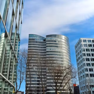 Futuristic architecture design wallpaper