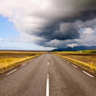 Iceland road wallpaper