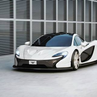 White McLarens wallpaper