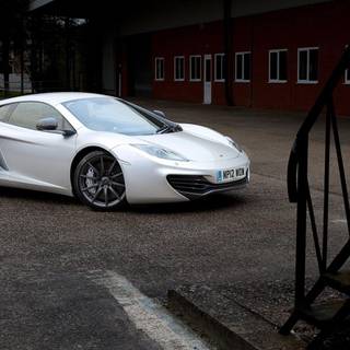 White McLarens wallpaper
