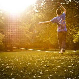 Slackline wallpaper