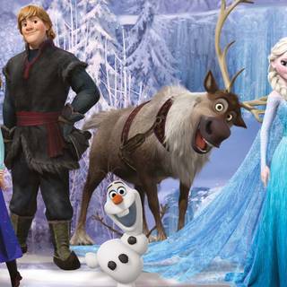 Frozen 2 HD wallpaper