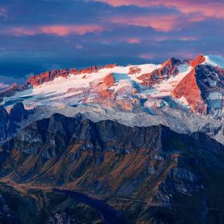 Mountain landscape Italy wallpaper